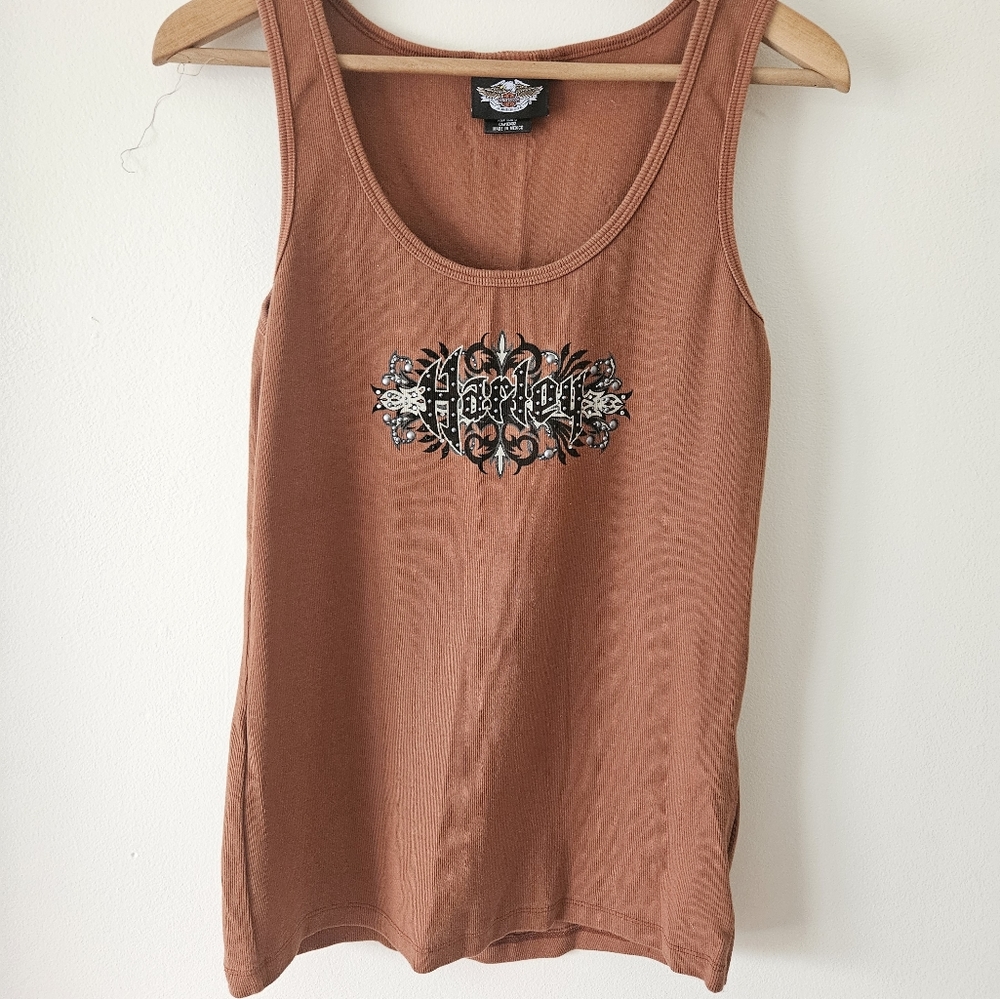 Harley-davidson bedazzled tank